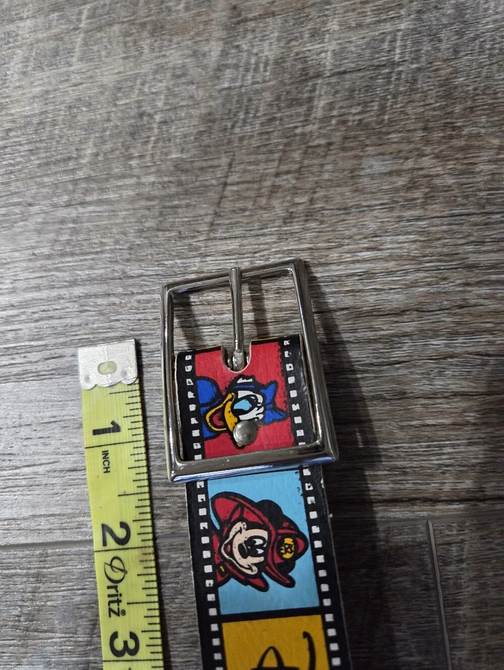 Walt Disney Film Genuine Leather Belt USA Made